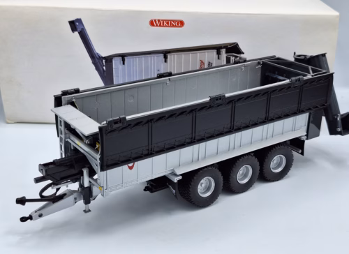 Fliegl Gigant Afschuifwagen met Overlaad Vijzel
