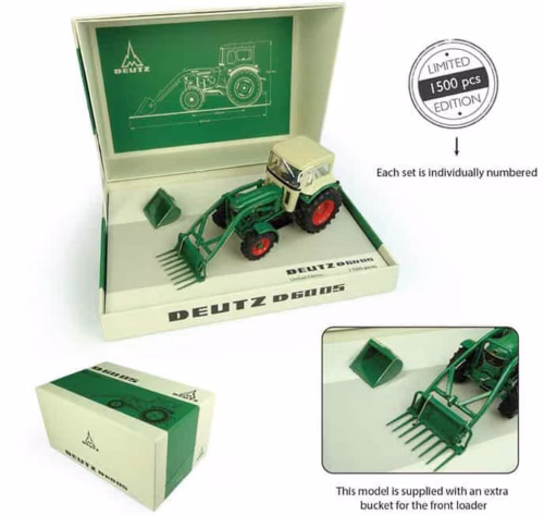 Deutz D 60 05 4WD met Voorlader en Cabine