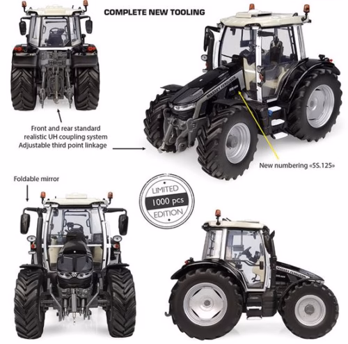 Massey Ferguson 5S.125 Black Edition UH6451