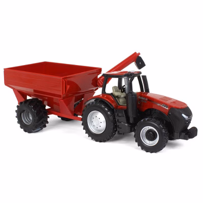 Case IH 380 Magnum met Graantrailer ERTL47408