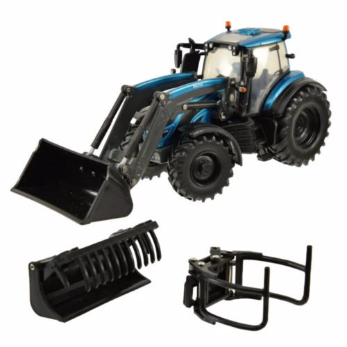 Valtra T234 Blauw met Voorlader en Accessoires BR43352