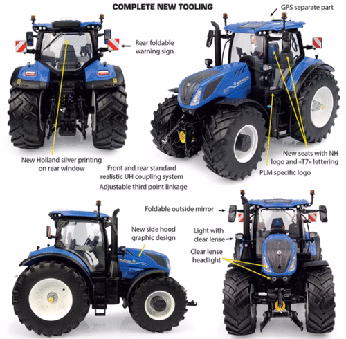 New Holland T7.300 AC Blue UH6604