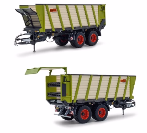Kaweco Radium 250 S Silagewagen Claas Groen met Doseerwalsen