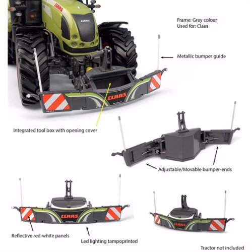 Tractorbumper Safetyweight 800kg Claas Version UH6679