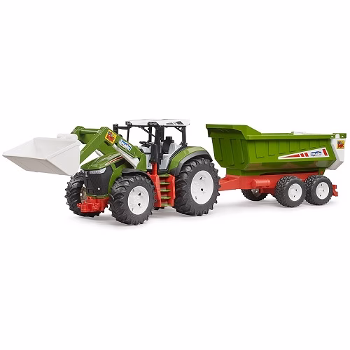 Roadmax Trekker met Voorlader en Dumptrailer BF3452