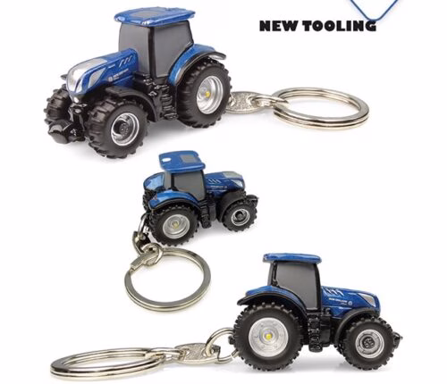 New Holland T7.300 Blue Power Sleutelhanger UH5887