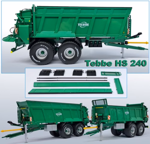 Tebbe HS 240 Tandem Asser Mestverspreider