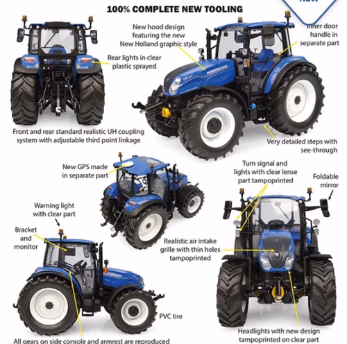 New Holland T5.120 Dual Command 2025 UH6678