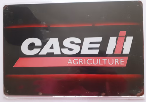 Case Metalen Wandbord 20×30 cm