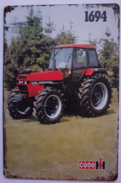 Case Metalen Wandbord 20x30 cm