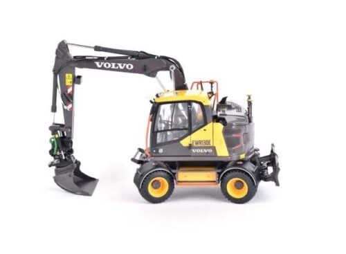 Volvo EWR130E Kraan met Nokian Banden en Steelwrist Tiltrotator AT3200165
